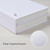Pssoss 8x10 Photo Album with Writing Space, Linen Cover, 30 Photos, White