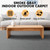 Grefinity Marine Carpet, 5 FT x 25 FT Smoke Gray Indoor Outdoor Carpet