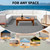 Grefinity Marine Carpet, 5 FT x 25 FT Smoke Gray Indoor Outdoor Carpet