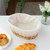 YAHUAN Round Bread Basket Serving Woven Bread Baskets Wicker Basket Sourdough Proofing Basket with Removable Liner and Cover (Wicker)