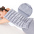 REVIX Extra Large Microwavable Heating Pad for Back, Moist Heat Wrap, Gray
