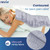 REVIX Extra Large Microwavable Heating Pad for Back, Moist Heat Wrap, Gray