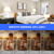 Powfloven 5000mAh Rechargeable Light Bulbs with Remote, E26 Wireless LED Battery Operated Light Bulb for Non-Hardwired Lamps, 500LM, 3 Color Temperatures, Dimmable, Timer, 1 Pack