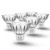 12V MR16 GU5.3 Led Outdoor Landscape Bulbs 5W,2700K Soft Warm White 6Pcs