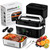 ASBRAVO Cordless Heated Lunch Box 30000mAh, 100W Fast & Auto Heat, 5.7-Cup