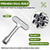 P1300-PART-13-KEY Fire Hydrant Water Spigot Key for Wall Hydrant/Outdoor