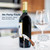 Hicoup Wine Opener - Professional Corkscrews for Wine Bottles w/Foil Cutter and Cap Remover - Manual Wine Key for Servers, Waiters, Bartenders and Home Use - Sandalwood