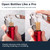 Hicoup Wine Opener - Professional Corkscrews for Wine Bottles w/Foil Cutter and Cap Remover - Manual Wine Key for Servers, Waiters, Bartenders and Home Use - Sandalwood
