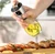 Ellora Farms, Aries Chef Premium Oil, Vinegar Mister or Sprayer, 200 ml (6.8 oz) Glass Spray Bottle with Stainless Steel top and Funnel, Pack of 1
