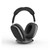 ELECOGO All-Aluminum Headphone Stand for AirPods Max, Full CNC-Machined Metal Base with Soft Silicone Contact Pad, Futuristic Ring Design, Stable Desktop Display Dock (Gray)