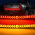 SZSSXPL 60 Inch LED Tailgate Light Bar with Bright Arrow Pattern Red Brake Running Amber Sequential Turn Signals Double Flash Light Strip Tail IP67 Waterproof for Truck Pickup Trailer SUV RV Van
