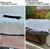 UCEDER Waterproof Hot Tub Cover 170G Polyethylene Spa Cover