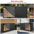 Kendane 8FT Firewood Rack Outdoor with Cover