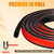 Carpet Edge Trim, Trim Lock Carpet Binding, Self Adhesive Edge Protector for Area Rug, Black Color, 20Ft, PVC Material