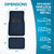 BDK Premium Carpet Blue Floor Mats for Cars - Universal Fit Interior 4-Piece Car Mats Full Set with Vinyl Heel Pad Protector - Cute Car Accessories Interior Floor Covers for SUVs & Trucks