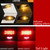 Tail Tidy Fit for KLX300SM KLX300 2021-2026 KLX250 2009-2022 KLX250S SF 2009-2015 Fender Eliminator with LED Tail Light Turn Signal Motorcycle License Plate Bracket Holder (Clear-Clear)