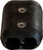 E-Z -TY 1/2 Inch (12/13 mm) Double OT Reusable Rope Clamps Black - SIX (6) PACK