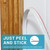 Flexible Trim Caulk Strip Wall Moulding Trim, 1/2 in x10 Ft Peel and Stick Trim for Wall Corner Deco, Ceiling, Backsplash Tile Edge, Countertops, Baseboard, Floor(White)