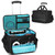 DJ Cable Bag, Rolling DJ Cable Bag with Detachable Trolley & Dividers