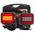 Ehaho Wireless Trailer Lights Magnetic Kit, Bluetooth LED Tow Lights with IP67 Waterproof, Fast Charge Tail Light with 12 Hours Runtime, Turn Signal Reverse Brake Light for RV Boat Truck Car Towing