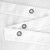 N&Y HOME Stall Waffle Weave Shower Curtain with Snap-in Liner White 36x72
