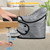 Toogel Hook On High Chair, Foldable Travel Clip Seat for 6-36 Months, Grey