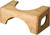 Squatty Potty Bamboo Flip Bathroom Toilet Stool - 7 and 9 inch Adjustable
