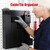 Highfound Cable Zip Tie Organizer Including 250Pcs Black & 1 Zip Tie Cutter