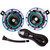 FARBIN Car Horns 12V Super Loud, Metal Twin Horns Kit with Wiring Harness