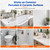 Porcelain Repair Kit White, High-Gloss Chipped Sink, Tub & Tile Repair Kit