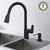 Soap Dispenser for Kitchen Sink, Kitchen Hand Soap Dispenser Pump Oil Rubbed Bronze, Countertop Soap Dispenser Pump with 47" Extension Tube kit, Built in Refill from The Top+17 OZ Bottle
