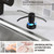 Soap Dispenser for Kitchen Sink, Kitchen Hand Soap Dispenser Pump Oil Rubbed Bronze, Countertop Soap Dispenser Pump with 47" Extension Tube kit, Built in Refill from The Top+17 OZ Bottle