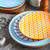 Selamica 8 inch Porcelain Dinner Plates, Large Size Serving Plate for Salad, Pancakes, Steak, Set of 6, Assorted Colors