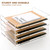 2 Pack-Stackable Paper Letter Tray Enlarged A4 File Desk Organizer Acrylic