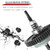 Complete Slipper Clutch & Center Driveshaft Upgrades Part for 1/10 Traxxas Slash 4X4 VXL,ARRCat Steel 6878 Differential Gear and 32P 15T/17T/19T Pinions Gear & Alloy 6855 Centor Driveshaft,Navy Blue