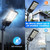 JWT 2 Pack Solar Street Lights Outdoor Waterproof - Solar Powered Flood Light with Motion Sensor & Remote Control 6500K 20000LM,Dusk to Dawn Commercial Solar Lights Outdoor for Parking Lot