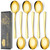 Keyoxy 6 Piece Stainless Steel Serving Spoons Set - 6 Large Spoons, 9.2-Inch, Dishwasher Safe, for Parties/Kitchen/Buffet/Catering,Gold Keyoxy 6 Piece Stainless Steel Serving Spoons Set - 6 Large Spoons, 9.2-Inch, Dishwasher Safe, for Parties/Kitchen/Buffet/Catering,Gold