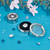 PH PandaHall 2 Sizes Gemstone Display Box, 1.2 1.7 Inch Jewelry Box Container Gem Display Case Cylindrical Alloy Jewelry Organizer with Clear Top Lids for Diamond Rhinestone Crystal, Platinum