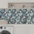 VEELIKE Teal Green Arabesque Backsplash Tile Peel and Stick Backsplash for Kitchen 6 Sheets 12''x12'' Waterproof Self Adhesive Back Splash Stick on Wall Tiles for Kitchen Bathroom Renter Friendly