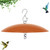13" Hummingbird Feeder Shade Cover,Bird Feeder Dome Rain Cover,Smart Bird Feeders Umbrella,Squirrel Baffle for Shepherd's Hook Outdoors (Terracotta), 1 Pack