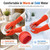 ThxToms Rubber Dishwashing Cleaning Gloves (2-Pair) - Fleece Lined
