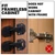 CraftyDream 10 Hidden Hinges for Cabinet Doors Frameless Concealed Kitchen Cabinet Hinges 110 Degree Surface Mount No Pre-drilled Heavy Duty for Kitchen Cupboard Door (Hidden C,Black)