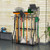 Azheruol Organizer Yard Tool Storage Rack Garden Organizer Tool Holder