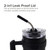Hydragear Juno Stainless Steel Tumbler with 2-in-1 Lid and Reusable Straw - 40 Oz - Onyx Powder Coat