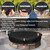 Round Fire Pit Cover for In-Ground Firepit 52-56 inch Outdoor Firepit Cover