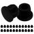 24 Pcs 1/2 inch / 13mm Rubber Plugs for Round Holes 12.5~13mm, Silicone Rubber Hole Plugs for Furniture Legs, Waterproof Dustproof Insert End Caps for Pipe Tubing