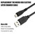 KKPOERT Micro USB Charging Cable for Children's Camera Universal Charging Cable Compatible with Instant Digital Cameras (only Compatible with Micro-USB Port Devices) (3.3 FT)
