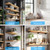 Shelf Brackets Floating Shlef Brackets 6-Inch 6-Packs, 1/5 Inch Thick Heavy Duty Shelving Brackets for Wood Shelves, 6" Hidden Black Metal L Bracket Shelf Bracket Supports with 160 Lbs Load Capacity