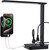 cozoo LED Desk Lamp for Dorm Office, USB-C & 2 AC Outlets Charging, Black