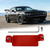 F-LptStor Red Car Anti-Theft Steel Neutral Cover Plate, Tamper-Proof Screws, 2015-2023 Dodge Challenger SRT Hellcat Redeye, SRT Hellcat, Scatpack 392, Daytona, Hemi Accessories,with T-20 Tools.
